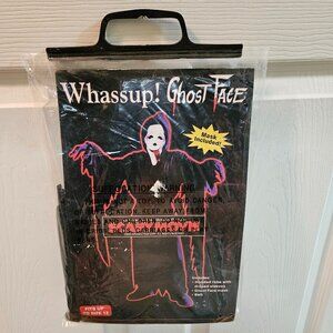 Whassup! Ghost Face from Scary Movie - Vintage Halloween Costume - Size 12